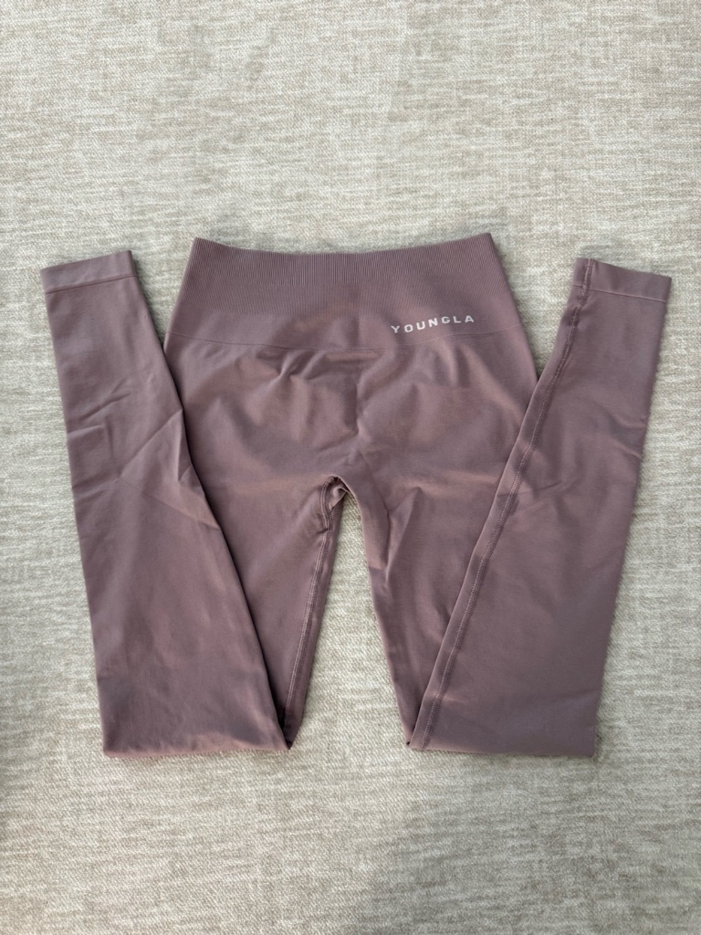 YoungLA Core Seamless Legging — Crushed Mauve
